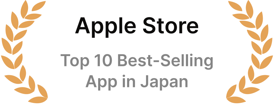 Apple Store Top 10 Best-Selling App in Japan