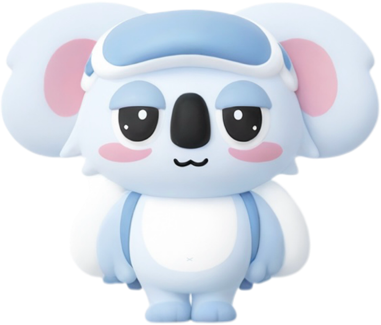 Hoo Hoo Sleep koala mascot