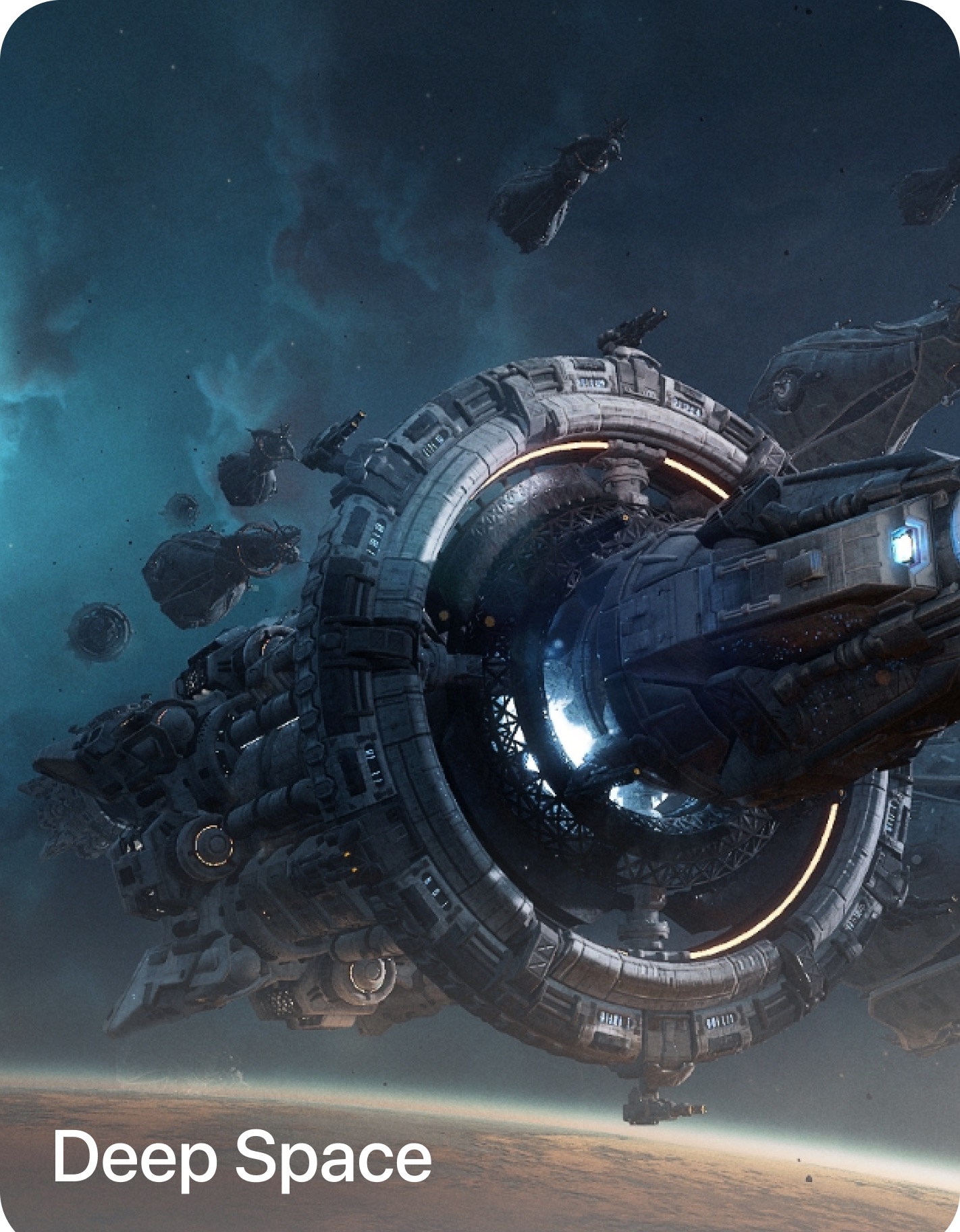 Deep Space visual concept