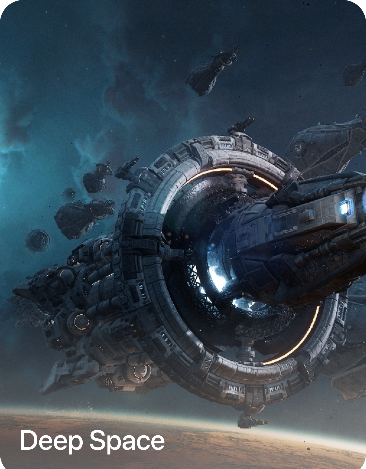 Deep Space visual concept